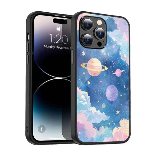 Pastel Galaxy Phone Cover | Glass Case