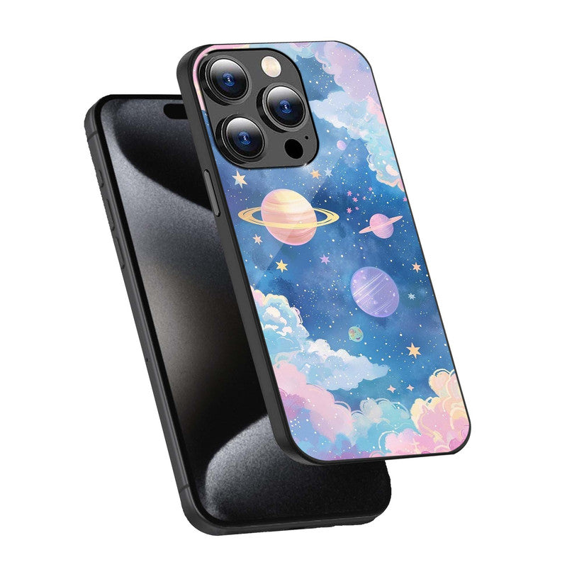 Pastel Galaxy Phone Cover | Glass Case