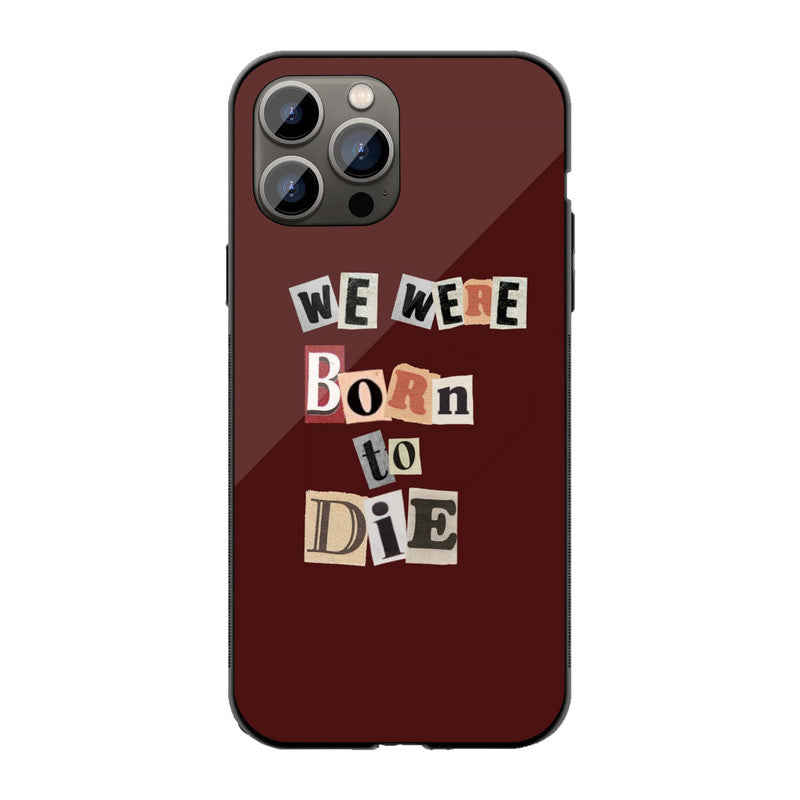 Ransom Letter Aesthetic Phone Cover | Glass Case