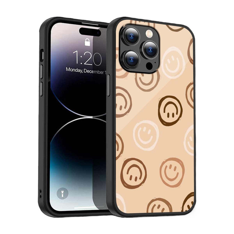 Smiley Bliss Phone Cover | Glass Case