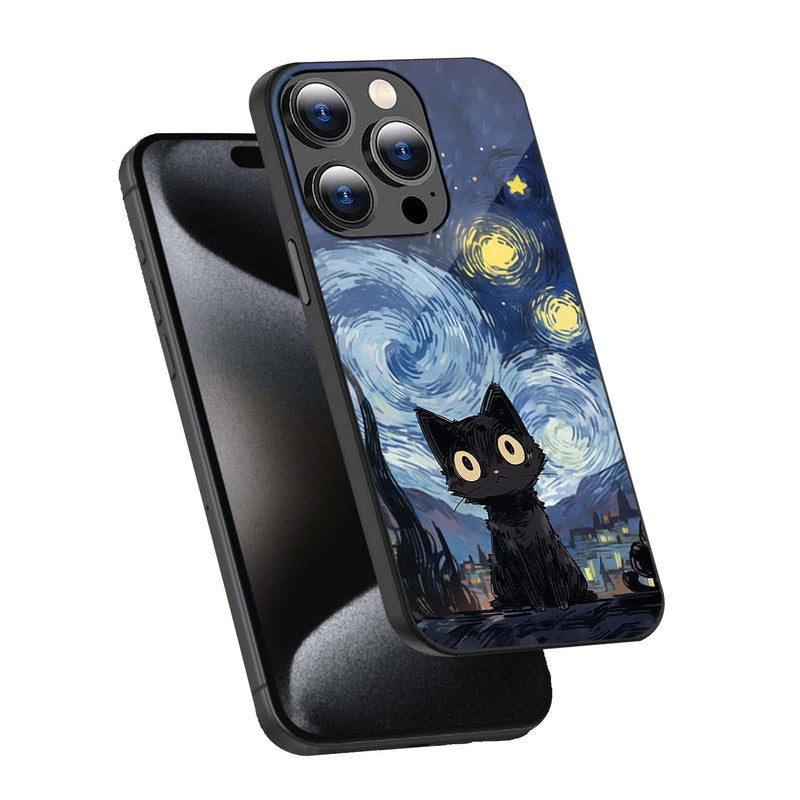 Starry Night Phone Cover | Glass Case