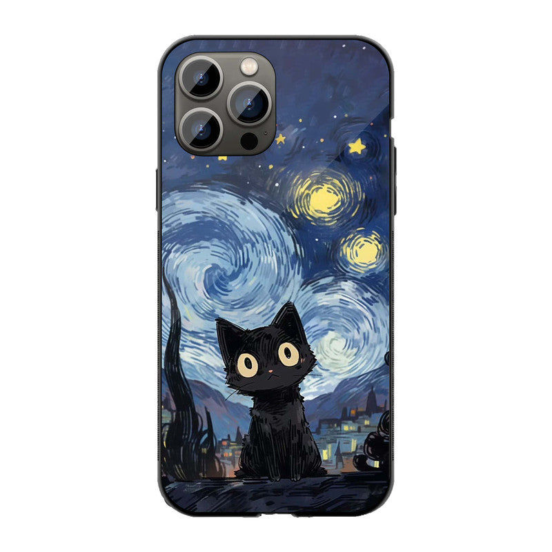 Starry Night Phone Cover | Glass Case