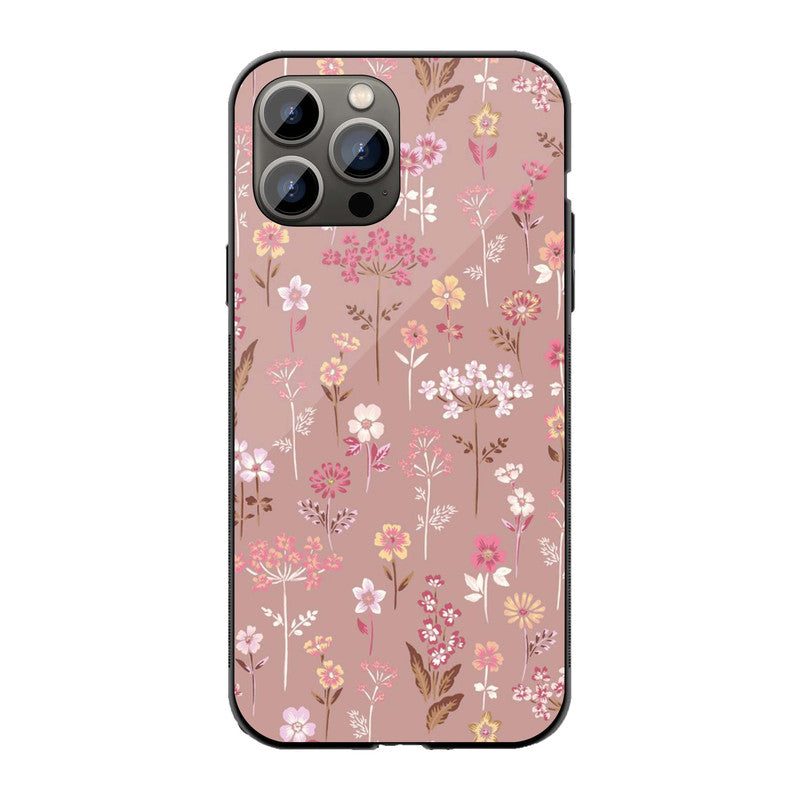 Vintage Floral Bloom Phone Cover | Glass Case