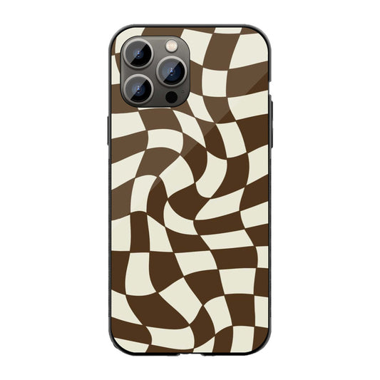 Wavy Checkers Phone Cover | Glass Case