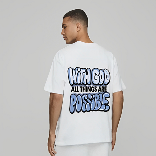 god faith | Oversize T-Shirt