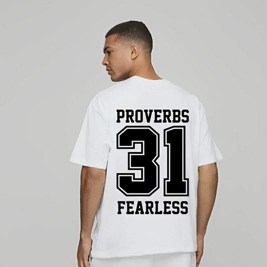proverbs 31 fearless | Oversize T-Shirt