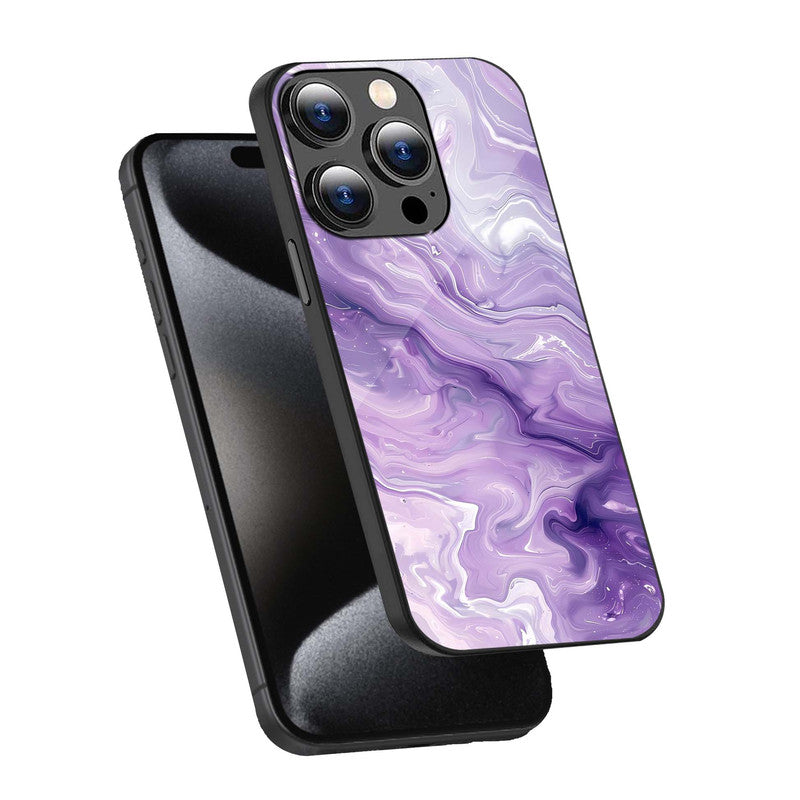 purple marble Phone Cover | Glass Case