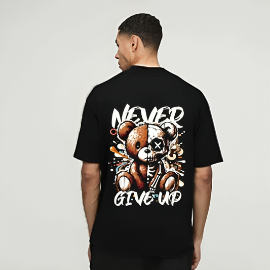 never giveup | Oversize T-Shirt